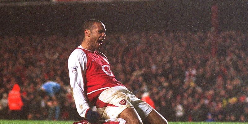 Cầu thủ Thierry Henry gặt hái thành công