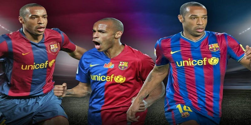 Thierry Henry giải nghệ Barcelona